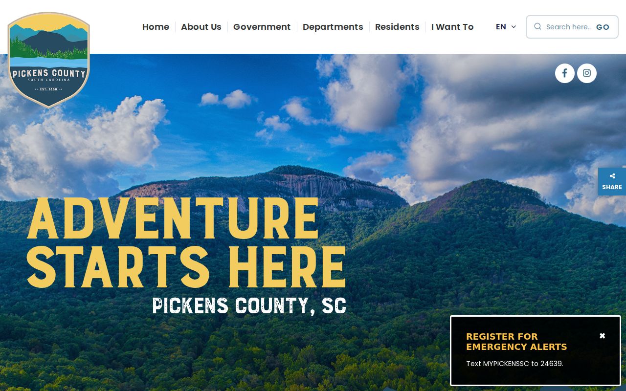Easley residents directory Pickens County property search entry point